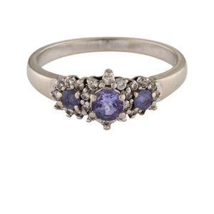 EFFY jewelry 14k Tanzanite & diamond Ring